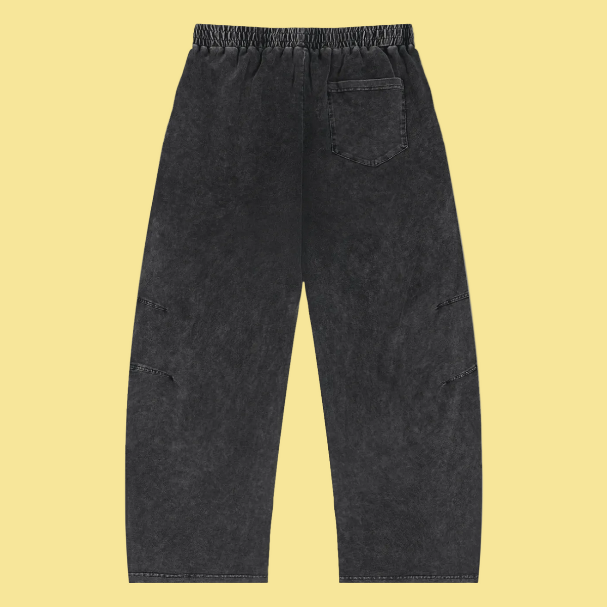 DRAWSTRING PURE COTTON PANTS