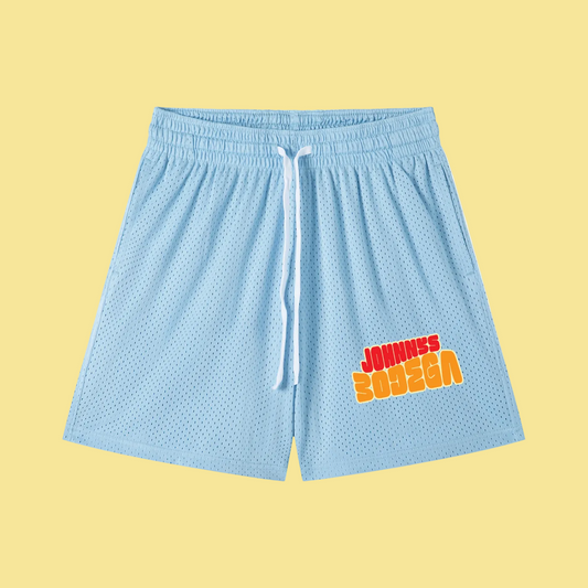 MESH DRAWSTRING SHORTS