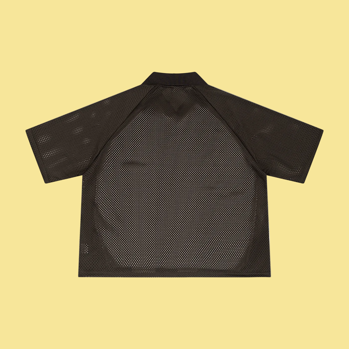 STRIPED MESH BOXY SOCCER JERSEY