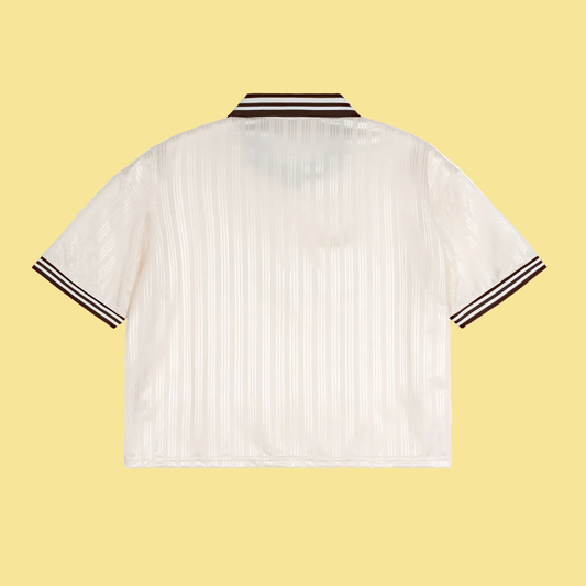 STRIPED POLO TEE